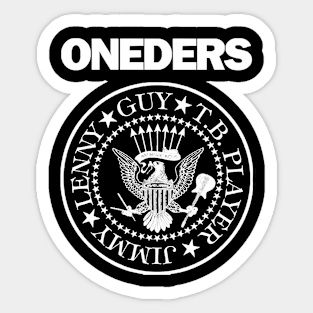 The Oneders  Classic Sticker